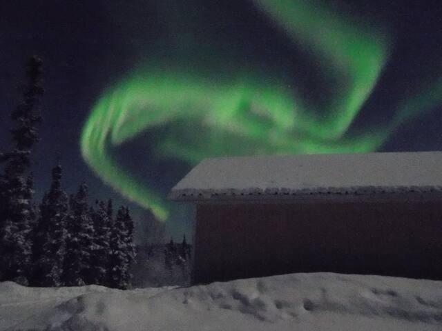 Aurora Viewing Deck And Peaceful Retreat Lejlighed Fairbanks Eksteriør billede